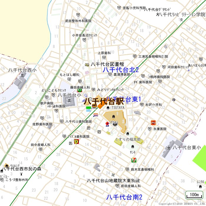 路線バス - 周辺地図